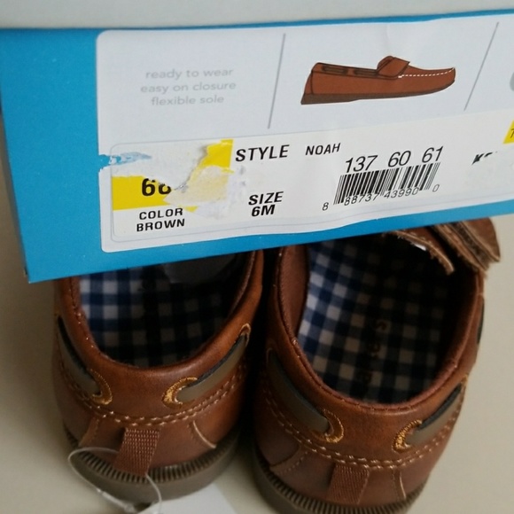 NWT Carter's Toddler Comfy Easy On Shoes - Picture 4 of 4
